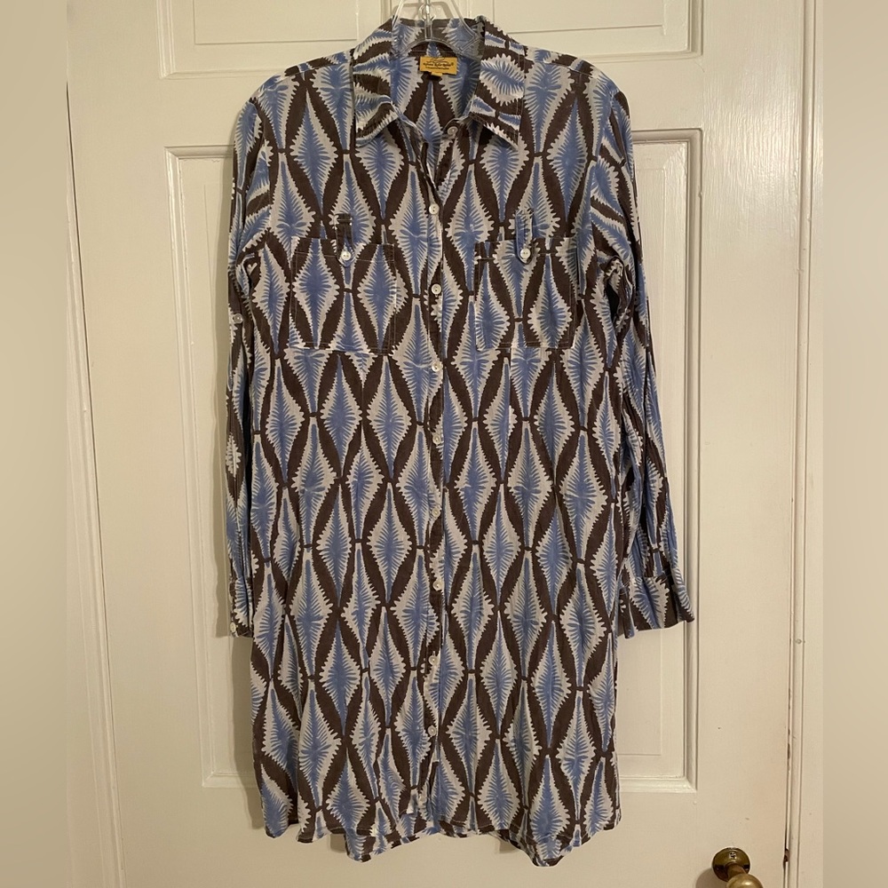 Roberta Roller Rabbit by Roberta Freymann shirt dress